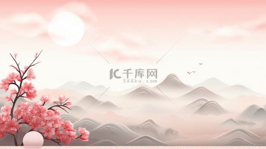 春节中国风古典喜庆背景14