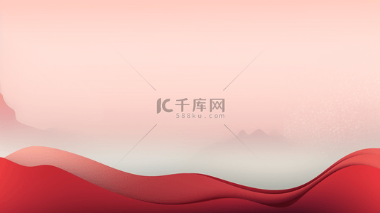 中国风圆形背景背景图片_红色中国风喜庆简约创意背景15