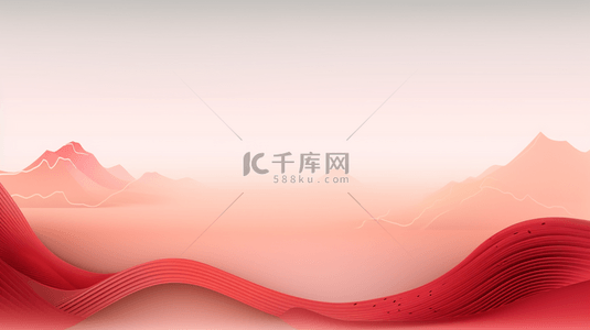 创意红色中国风背景图片_红色中国风喜庆简约创意背景13