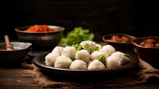 营养美味火锅食材鱼丸