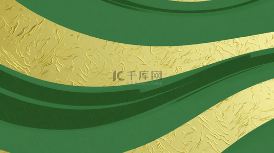 绿金色金箔笔触纹理通用新年背景