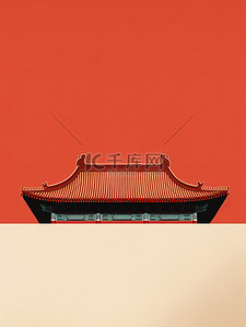 中国东方背景图片_中国宫殿建筑和屋檐东方美学14