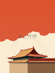 中国宫殿建筑和屋檐东方美学5