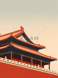 禅宗背景图片_中国宫殿建筑和屋檐东方美学17