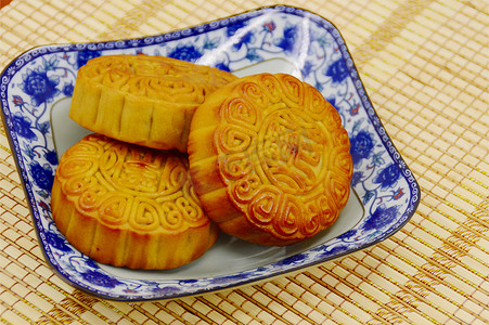 传统食品月饼摄影素材