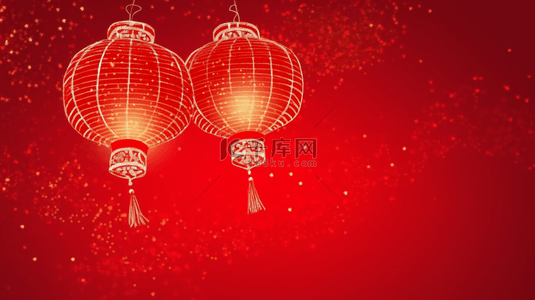 中国风新年通用中式平铺花纹底纹14