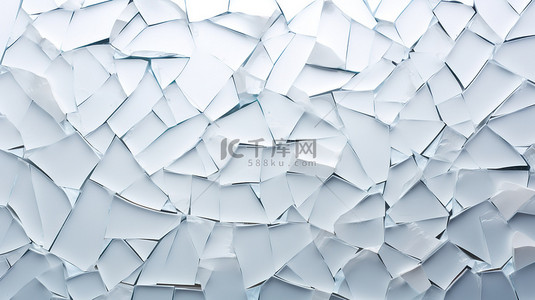 两面镜子背景图片_碎玻璃镜子破碎的表面4