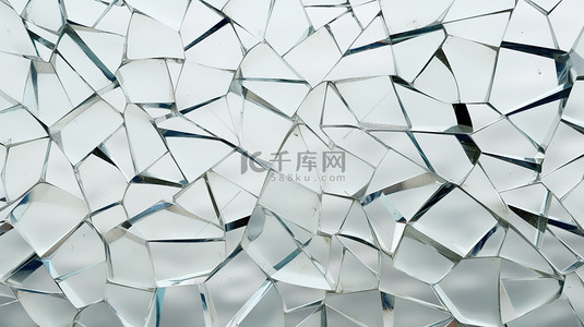 碎玻璃镜子破碎的表面14