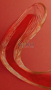 红流沙背景图片_新年质感红金抽象流沙纹理底纹2