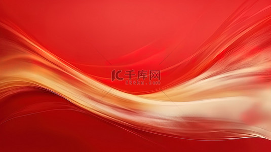 红色织物背景图片_流动织物流沙感红色背景6
