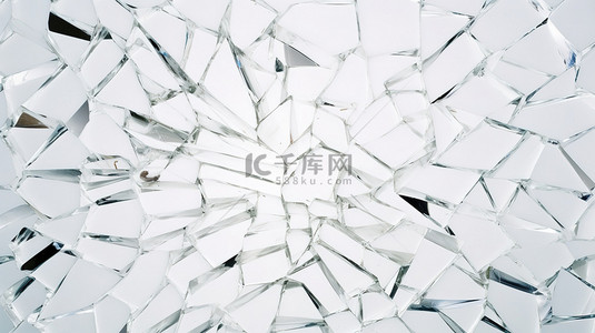 碎玻璃镜子破碎的表面11