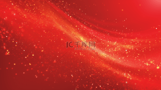 新年红金色背景图片_红金色质感流动金沙粒子底纹背景2