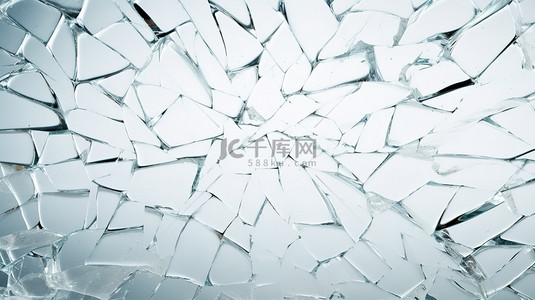 碎玻璃镜子破碎的表面8