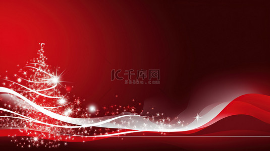 圣诞红色海报背景图片_圣诞标志节日背景14