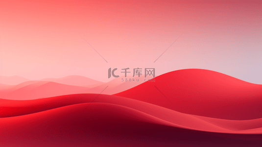 红色10背景图片_红色起伏远山简约质感大气背景10