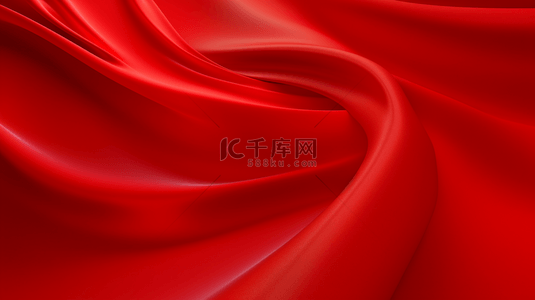 中国红纹理绸缎背景19