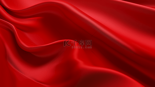 中国红纹理绸缎背景12