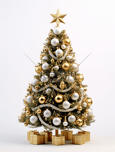 3D立体圣诞树图片3