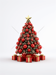 3D立体圣诞树图片2