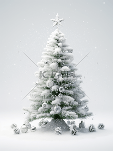 圣诞树图片背景图片_3D立体圣诞树图片10