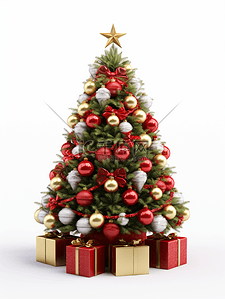 3D立体圣诞树图片8