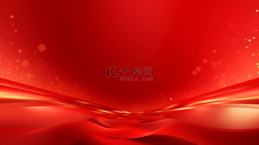 春节中国红背景图片_中国红简约高端大气背景10