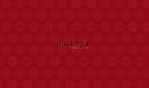 中式纹理平铺国风红色新年简约图案背景