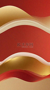 中式红底纹背景图片_红金色中式国风新年肌理磨砂质感金箔底纹6