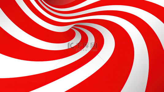 红白相间螺旋线纹理8