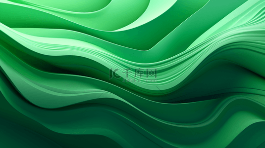 绿色现代感曲线纹理简约背景32