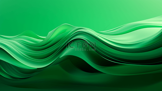 绿色现代感曲线纹理简约背景26