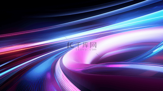 抽象紫背景图片_紫色抽象光效元旦新年商务年会背景10