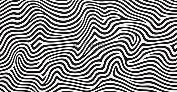 黑白图片背景图片_黑白抽象波浪线条纹理背景2