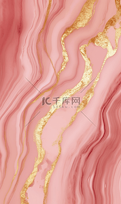 肌理大理石背景图片_柔和桃粉色大理石质感肌理纹背景