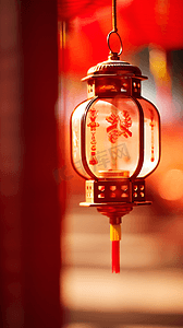 中国春节除夕红灯笼中国春节除夕红灯笼