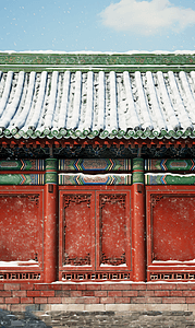 冬季故宫雪景摄影图11