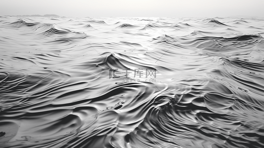 灰色波纹背景背景图片_灰色抽象艺术海面波纹背景2