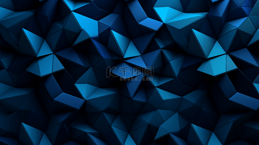 多边形背景素材背景图片_蓝色几何科技感纹理装饰背景7背景素材