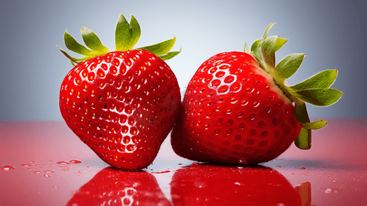 特写水果草莓产品摄影5