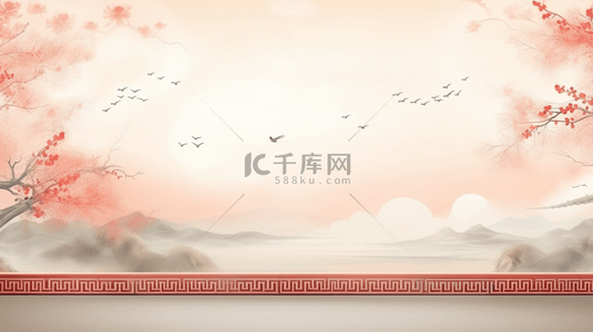 云雾背景图片_中国风传统古典装饰背景27背景图片