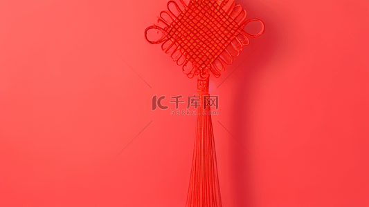 中国结红背景背景图片_国风新年喜庆中国结通用背景