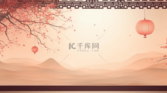 中国风传统古典装饰背景12设计图