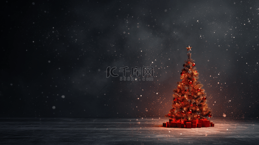 圣诞树简约背景图片_冬季圣诞节圣诞树简约背景23设计图
