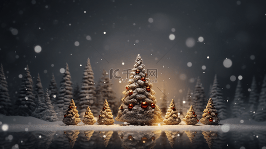 图片冬季背景图片_冬季圣诞节圣诞树简约背景20背景图片
