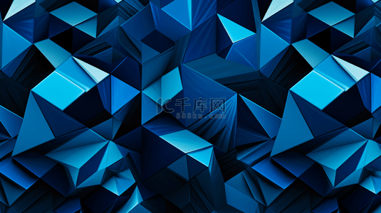 蓝色几何科技感纹理装饰背景22背景素材