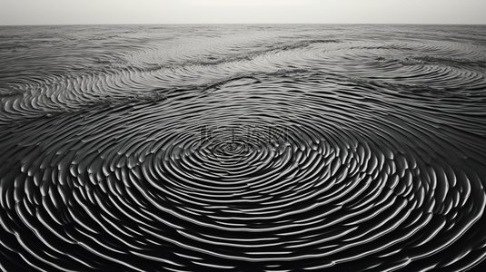 灰色抽象艺术海面波纹背景1
