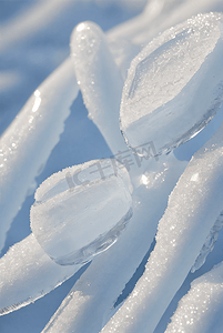 寒冷冬季结晶冰霜图45