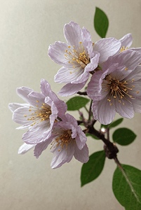 春天盛开的粉色桃花图片