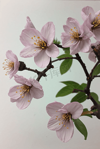 春天盛开的粉色桃花图片14
