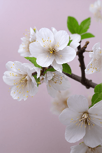 春天盛开的粉色桃花图片45